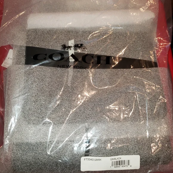 🖤Coach Black Leather Signature Messenger Bag - Picture 4 of 8